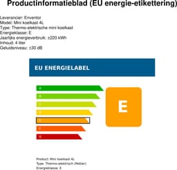 Mini koelkast 4L - Eten & drinken - Organizer - Koel & warm - Auto koelkast - Compact - Zwart — thumbnail 2