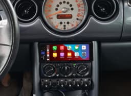 Autoradio 2/64GB met Carplay en Android auto | Geschikt voor Mini Cooper 2000-2007 | Radio scherm met Navigatie | 2000 2001 2002 2003 2004 2005 2006 2007 | R50 R52 R53 — thumbnail 2