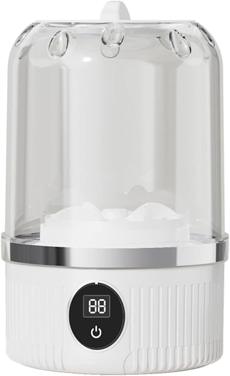 Draagbare Wasmachine - Mini Wasreiniger - Reizen Onderweg - USB Oplaadbaar - 20x13x13 cm - Wit — afbeelding 1
