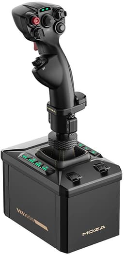 MOZA AB6 Flight Simulator Bundle – Force Feedback Joystick 6Nm – MHG Flightstick – PC — thumbnail 3