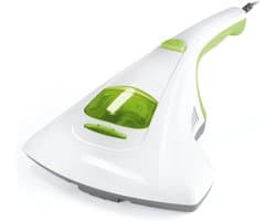 Aurixi® Huisstofmijt Stofzuiger - Matras Reiniger Met Sterke zuigkracht – Matrasreiniger Met UV-C Licht - Matras Stofzuiger - Matrasreiniger Stofzuiger - Anti Huisstofmijt - Huisstofmijt Bestrijder - Wit - ‎33cm x 25cm x 12cm