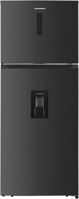 Heinner HF-HM413NFDXWDE++ Koel-vriescombinatie met Waterdispenser 413 L – Full No Frost – Inverter – LED Touch Display – Power Cool – Inox Antraciet – 5 Jaar Garantie — thumbnail 1