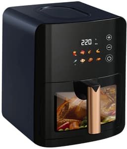 Sensova - Airfryer Heteluchtfriteuse 5L met Kijkvenster en Touchscreen – Olievrij en Vetarm Koken, Grote Capaciteit voor Gezin - Automatische Programma’s - 1400W Vermogen - Temperatuurregeling 60-200°C — thumbnail 1