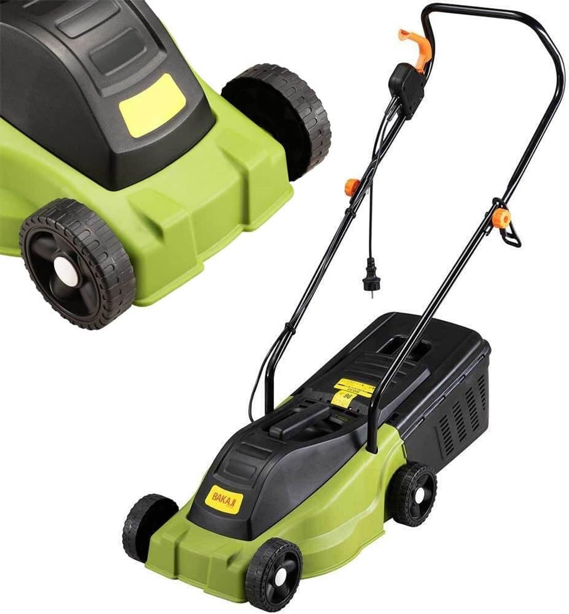 Elektrische Grasmaaier Met 1000W Motor Voor Tuin 30 cm Maaibreedte — afbeelding 1