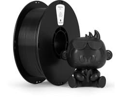 Sterk 1.75mm Zwart PLA Filament voor 3D Printers, Hoge Precisie, 1KG Spoel