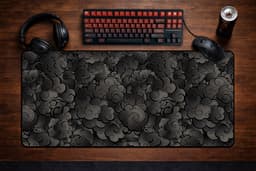 Muismat xxl - Cloud Obsidian - Gaming - 900 x 400 x 3 mm - Antislip — thumbnail 4