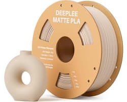 Mat PLA Filament 1.75 mm Beige 1 kg voor FDM 3D Printers