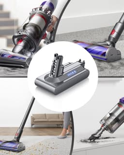 Vervangende Accu - Batterij geschikt voor Dyson V10 / SV12 - Absolute - Animal - 25.2V - 4000mAh met HEPA filter — thumbnail 2