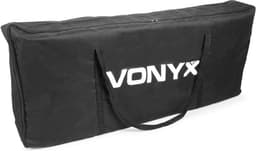 DJ tafel met tas en laptop plateau - Vonyx DB10 - Demontabele DJ booth, ook voor mobiel gebruik. — thumbnail 5