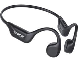 Bone Conduction Headphones Bluetooth 5.4 – Open-Ear Sportkoptelefoon IPX5 Waterdicht – Draadloos met 10 Uur Batterij – Voor Hardlopen, Fietsen & Fitness