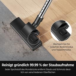Zakloze Cycloon Stofzuiger - 3200W Hoge Zuigkracht - 1,5L Stofreservoir - incl. Extra Mondstukken - 99.9% Stofopname - voor Harde Vloeren en Tapijt — thumbnail 4