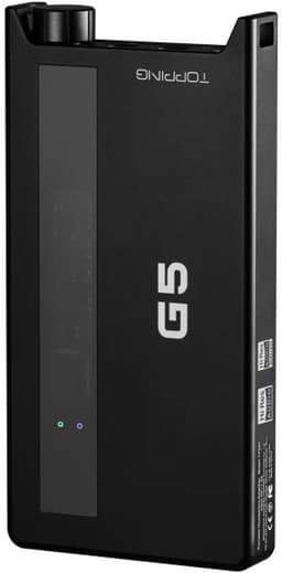 Topping G5 – Portable Hi‑Res Bluetooth DAC & Headphone Amplifier – LDAC – Zwart — thumbnail 2