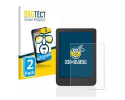 BROTECT - Screenprotector voor Tolino Shine 4 / 5 / 5 Color 2024 - Folie Beschermfolie transparant 2 Stuks