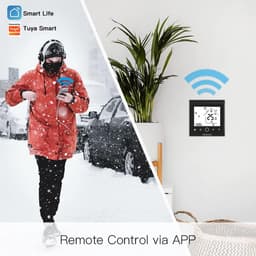 Slimme Wifi Thermostaat voor Gas/Waterketels - App & Spraakbediening — thumbnail 5