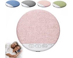 Slaapsprekers - Slaapkussenluidspreker - Bluetooth-luidspreker voor onder het kussen - Botgeleiding Technologie - Witte Ruis - Draadloos - mini-slaaphulpmiddel met botgeleiding - met rustgevende geluiden en slaaptimer - voor zijslapers - roze