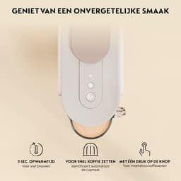 De'Longhi Nespresso Vertuo Up ENV200.W - Koffiecupmachine - 1.4 L - Snel opgewarmd - Wit — thumbnail 5