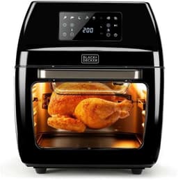 Black & Decker BXAFO1200E Enkel 12 l Vrijstaand 1700 W Heteluchtfriteuse Zwart — thumbnail 13
