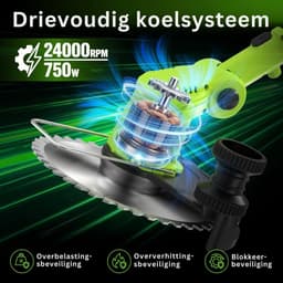 Grasmaaier Elektrisch - Grastrimmers met Accu - — thumbnail 4