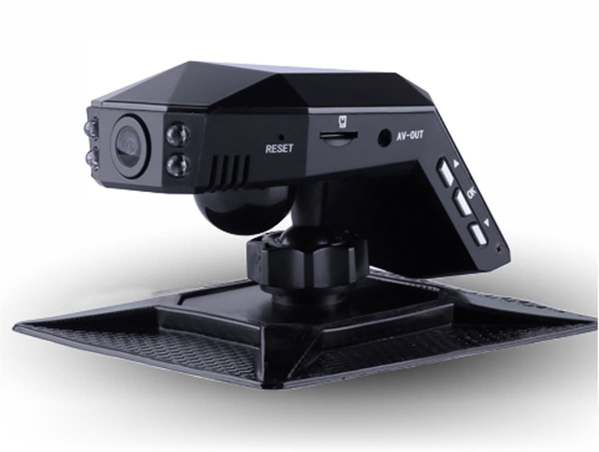 1080P Full HD auto-dashcam met centraal bedieningsscherm, WDR 170° groothoek, nachtzichtfunctie en parkeerbewaking. — afbeelding 1