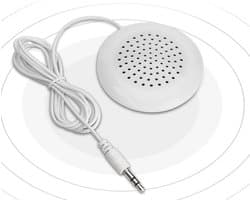 Draagbare Mini Pillow Stereo Speaker met 3.5mm Aansluiting voor Telefoon en MP3