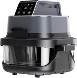 Sensova - Airfryer Multifunctionele Heteluchtfriteuse met Easy View Vensterglascontainer - Hi-Fry Technologie voor Gezond Frituren Zonder Olie - Krachtige 1500W Airfryer voor Bakken, Grillen en Roosteren - Gebruiksvriendelijk en Veelzijdig — thumbnail 6