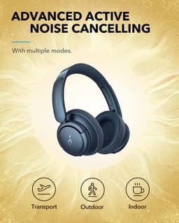 Draadloze Koptelefoon met Actieve Noise Cancelling, Hi-Res Audio en 40 Uur Speeltijd — thumbnail 2