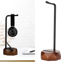 Stevige Houten Koptelefoonstandaard voor Thuis of Studio — thumbnail 3