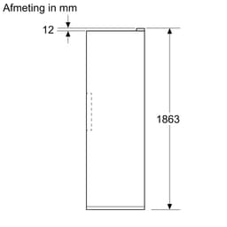 Bosch Serie 4 KSN36VLCG - Kastmodel Koelkast - Extra veel inhoud 402L - Zeer stil - Nooit meer ontdooien met Total No Frost - VitaFresh XXL 0°C: houd etenswaren langer vers met extra ruime vershoudlades- Grijs — thumbnail 4