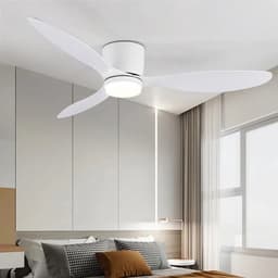 Trexxo - ventilator - ventilator plafond - Ventilator LED lamp - ø 132 cm - Met afstandsbediening - 6 snelheden - Dual modus voor winter en zomer — thumbnail 2