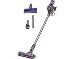 Steelstofzuiger - Draadloze Kruimeldief - Snel Schoonmaken - Krachtige Zuigkracht - 40 Min Batterij - Zilver