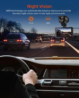 Dashcam Auto 1080P Full HD – 3 Inch IPS Display, 176° Groothoek, 32GB SD-Kaart, Nachtzicht, G-Sensor & Parkeermodus — thumbnail 2