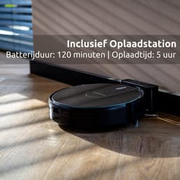 CleanDays D3-300MAX Robotstofzuiger incl. extra accessoires | 4000Pa | Voor harde vloeren | 120 min | Laadstation — thumbnail 2