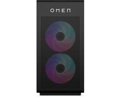 HP OMEN 35L Gaming Desktop Tower | SnowballA 2C25 | AMD RYZEN 9 9900X3D(GRANITE RIDGE) 5.50GHz 12 CORES | LCD Cap 240mm LC BLK | RAM KFURY32GB(1x32GB)DDR56000EXPOR QWERTY AMD Ryzen™ 9 32 GB DDR5-SDRAM NVIDIA GeForce RTX 5080 Windows 11 Home PC Zwart