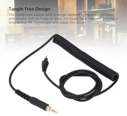 Opgewonden Audio Verlengkabel 3,5 mm en 6,3 mm naar 2,5 mm voor DJ Hoofdtelefoons — thumbnail 3