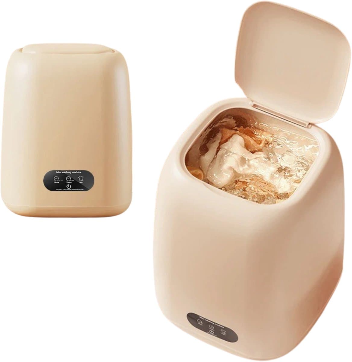 Rolu Mini Wasmachine – Wasmachine Met Centrifuge – 9 Liter – Ideaal Voor Studenten Of Camping – Draagbare Mini Wasmachine - 1.35 KG — afbeelding 1