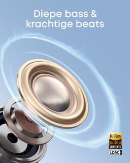 soundcore C50i Wit - Open-Ear Oordopjes - Clip-On Earbuds - Comfortabel FlexiClip-design - 12mm Drivers - AI Heldere Oproepen - 28U Speeltijd - Secure Fit - Hi-Res - IP55 - Bluetooth 6.0 — thumbnail 4