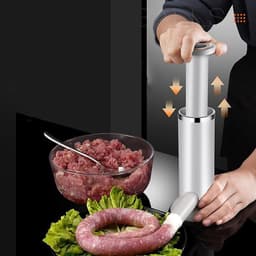 Elkuaie Sausmachine - Vleesbalstuffer - Handmatig - 1 Stuk - Keuken — thumbnail 2