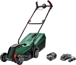 Bosch CityMower 18V-32-300 Accu grasmaaier - Met 18 V - 5Ah accu en lader - Maaibreedte: 32 cm — thumbnail 1