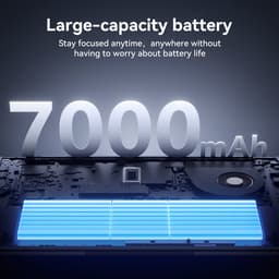 Acemagic AX18 18.5 inch Laptop Computer - Ryzen 4300U Processor(tot 3,7 GHz) - 7000 mAh Battery - 16GB DDR4 RAM 512GB SSD - WiFi 5 - Type C - Grijs — thumbnail 3