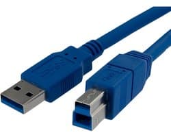 1 Meter USB 3.0 A naar B Printerkabel voor Externe Harde Schijven en Apparaten