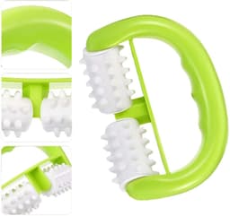 Vitolog - Handmatige Anti-cellulitis Massager - Ergonomisch - Groen en Wit — thumbnail 5