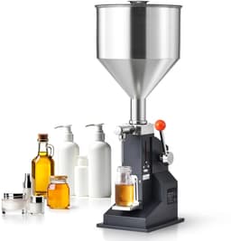 Allero Vulmachine - Vloeistof Vulmachine - Handmatige Vloeistofmachine - Flessenvuller - 5 tot 100 ML - Twee Mondstukopties — thumbnail 1