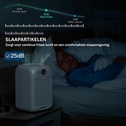 NBAP® Air Purifier - Luchtreiniger - Luchtbevochtiger - Wit — thumbnail 2