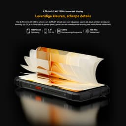OSCAL PILOT 6 - Thermische Robuuste Smartphone - 4G - 48GB RAM - 256GB ROM - 6.78inch 120Hz - 108MP 10000mAh Robuuste Telefoon - Android 16 - NFC - GPS - Zwart — thumbnail 5