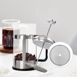 Koffie Pers Filter van Roestvrij Staal - 150 Mesh - Voor 600Ml French Press - Koffiepot Accessoire — thumbnail 2