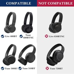 Allecto- Hoofdtelefoon draagtas - beschermende hoes - opbergtas - zwart - kabelopslag - geschikt voor JBL Tune 670NC, Tune 660, Tune600BT, Tune570BT, Live 460NC, Live 400BT - harde schaal - reistas - oplader opslag — thumbnail 4