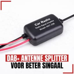 DAB+ Antenne Splitter Adapter | Actieve FM/DAB | SMB | Plug & Play — thumbnail 3