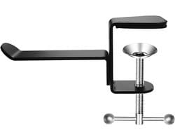 2 stuks Universal Headphone Hanger Desk Mount Headset Holder onder de bureau Hoofdtelefoon Stand Hook aluminium legering (Aluminum Alloy)