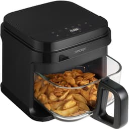Concept Glass&Fast - Vetvrije friteuse, inhoud 5,5 l, 7 programma's, LED-touchscreen, gezonde frituurmodus, glazen bak, FR5500 — thumbnail 1