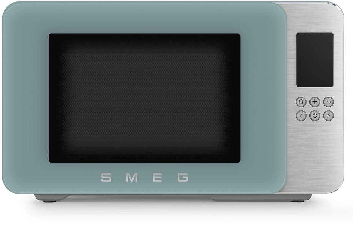 SMEG MOC01EGMEU - Magnetron met grill - Soft-close - 1900W - Inverter technologie - 29L - Mat Emerald Green — afbeelding 1